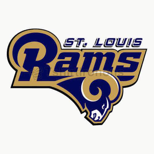 St. Louis Rams T-shirts Iron On Transfers N767 - Click Image to Close